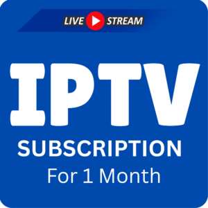 1 Month IPTV Subscription