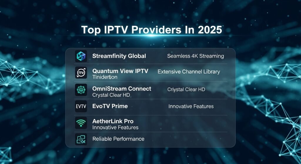 Top IPTV Providers 2025