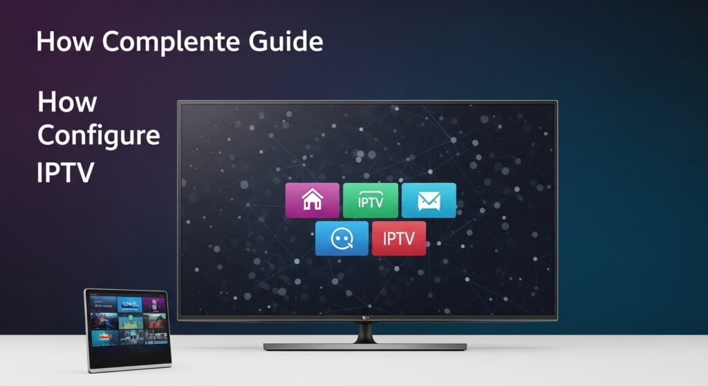 Configure IPTV on LG
