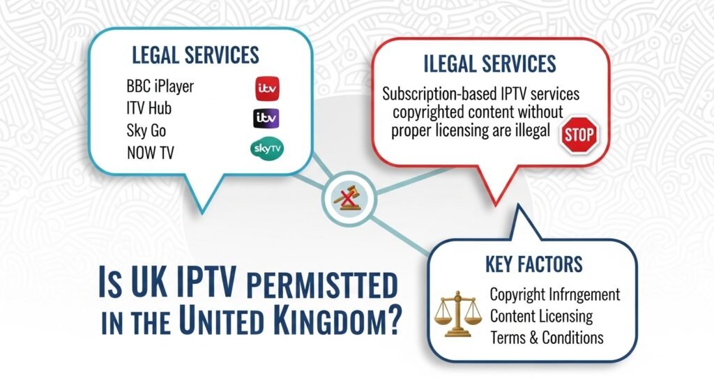 UK IPTV Legal Status