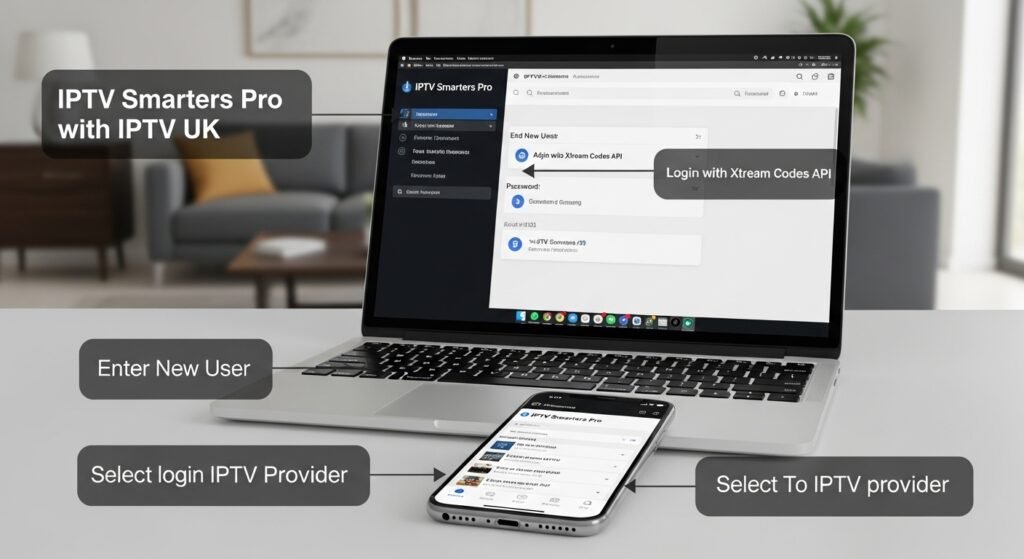IPTV Smarters UK Setup