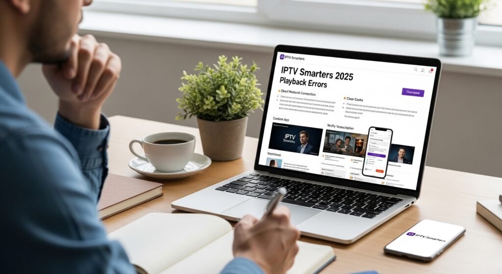 IPTV Smarters Playback Errors