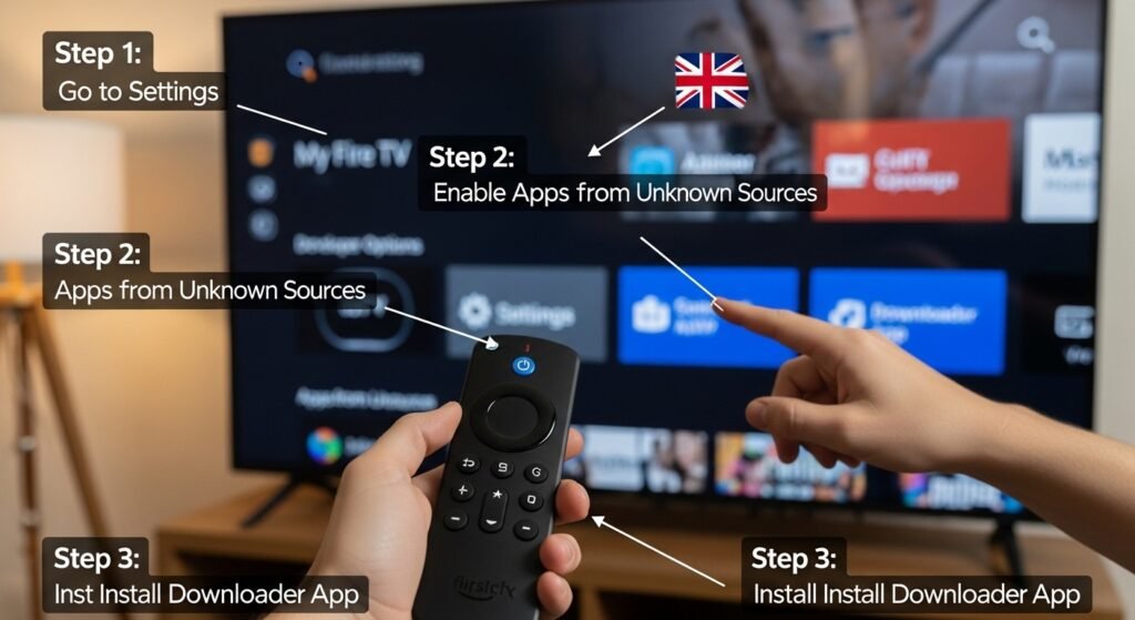 Set Up IPTV UK