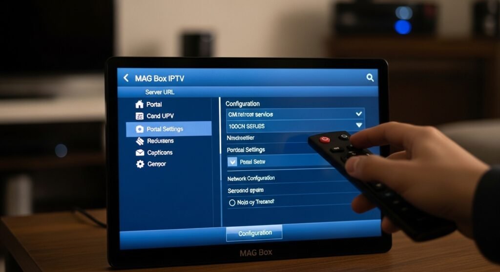 MAG Box IPTV Configuration