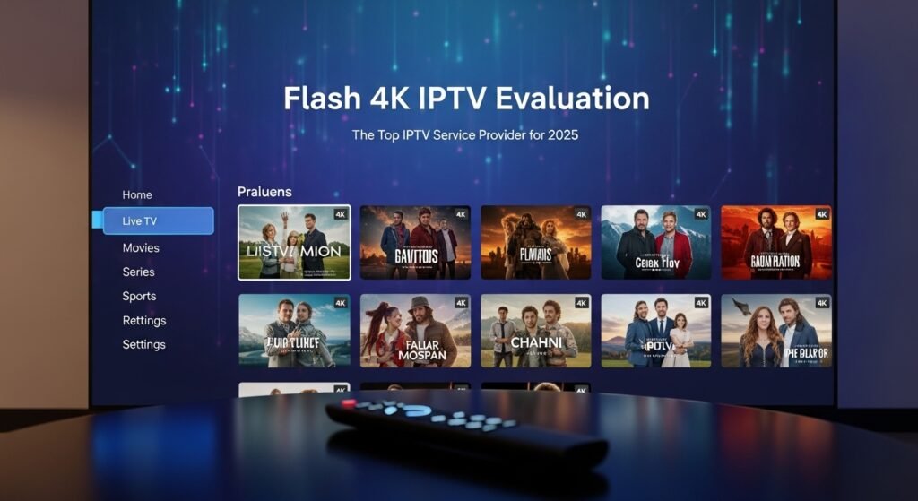 Flash 4K IPTV review