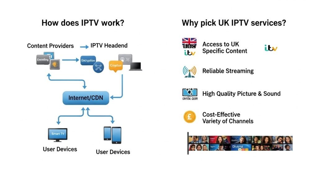 How IPTV works UK