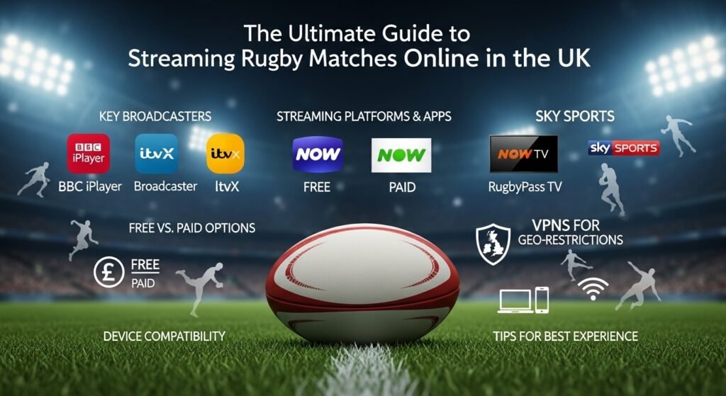 Streaming Rugby Matches UK