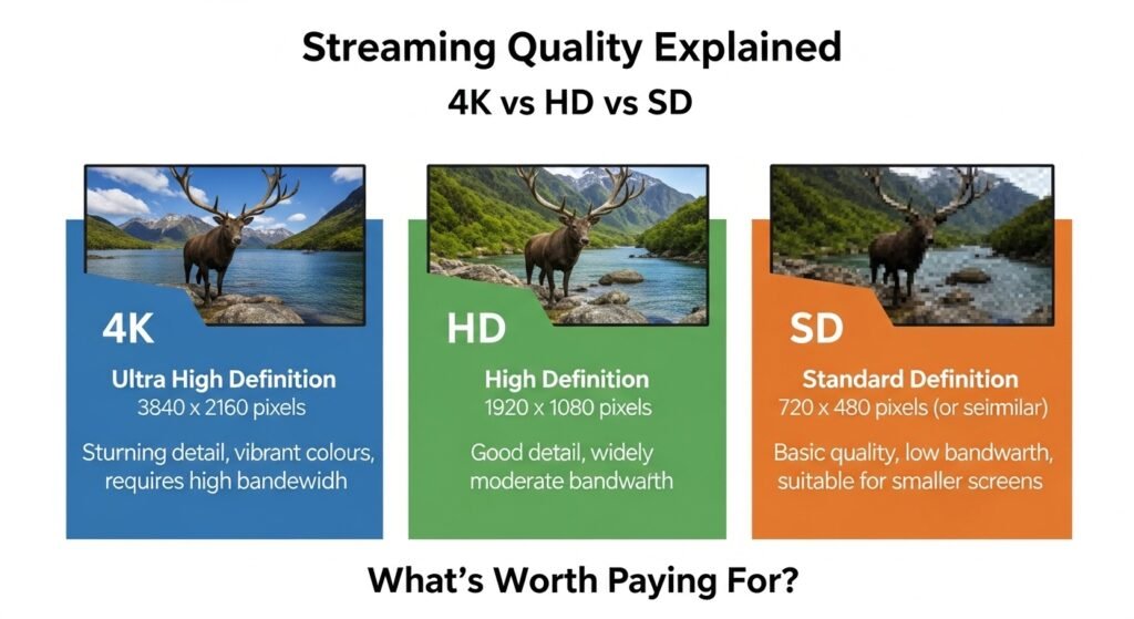 Streaming Quality Explained 4K