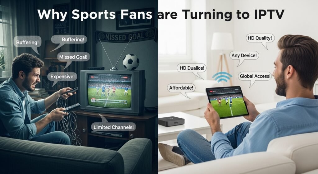 Sports Fans Turning IPTV