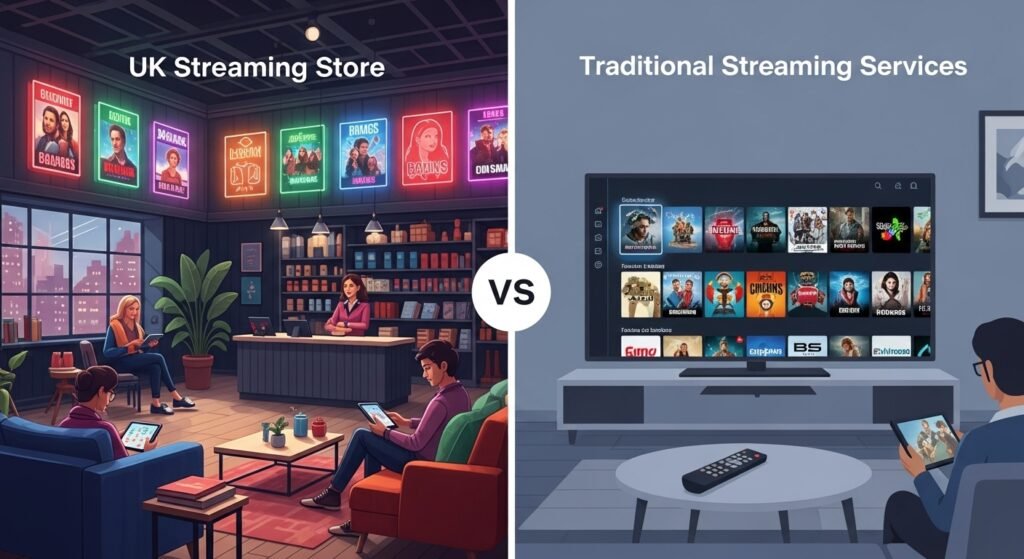 compare UK streaming services