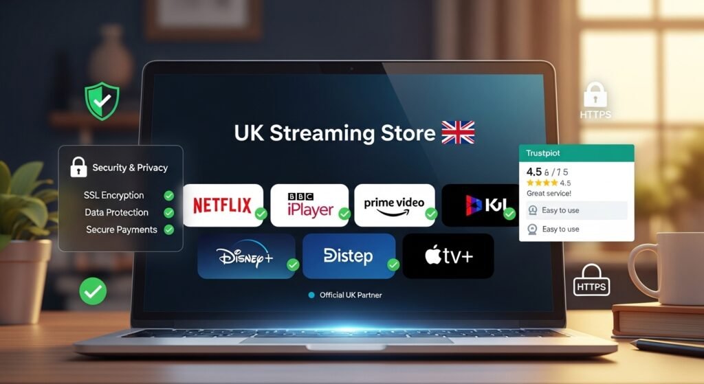 UK IPTV subscription service