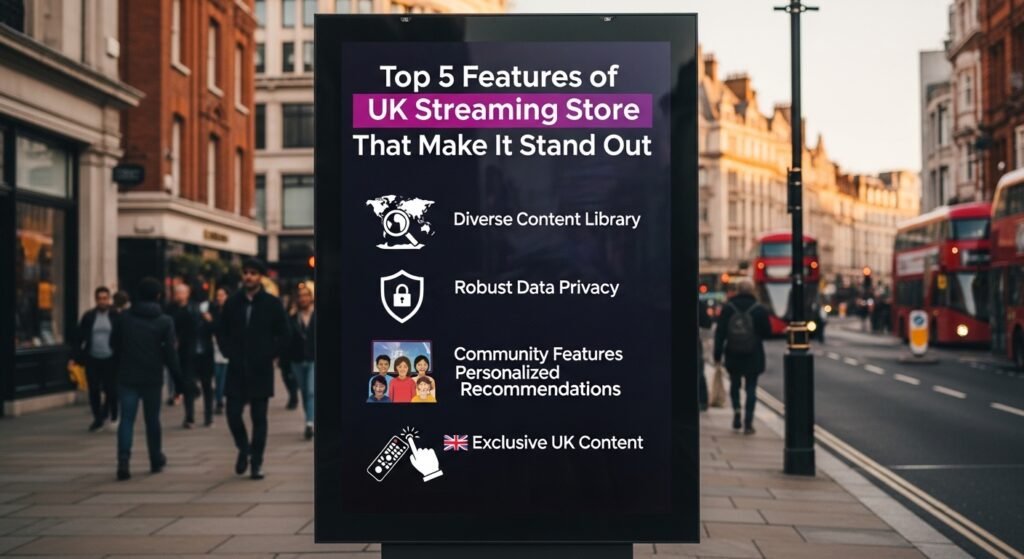 UK Streaming Store Features