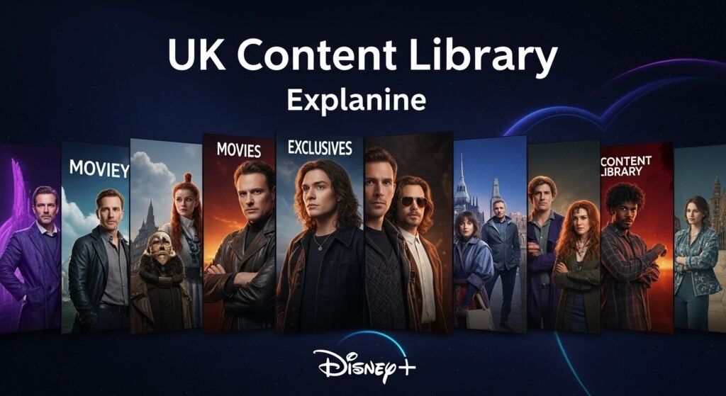 Disney Plus UK Library
