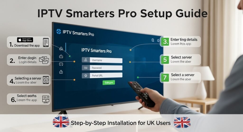 UK IPTV Smarters Setup